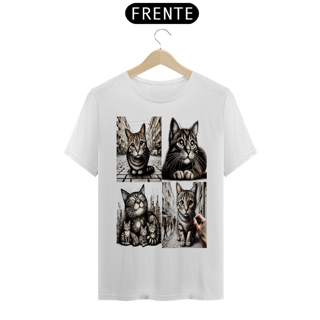 Nome do produto T-Shirt Classic - 4 gatos