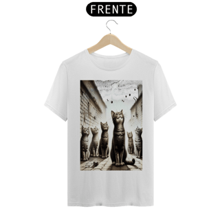 Nome do produto T-Shirt Classic - Gatos e Céu