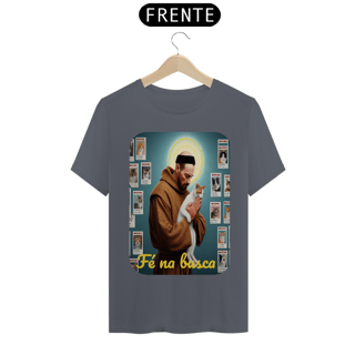 Nome do produto T- shirt Classic - Fé na busca do meu Pet
