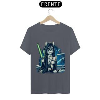 Nome do produto T - Shirt Quality – gato Jedi -Star Wars 