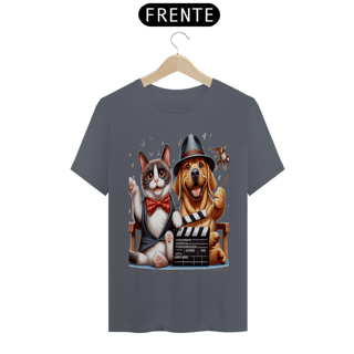 Nome do produto T-Shirt Classic - Gato e cachorro 