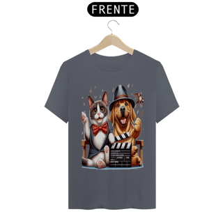 Nome do produto T- shirt Quality - Gato e cachorro 