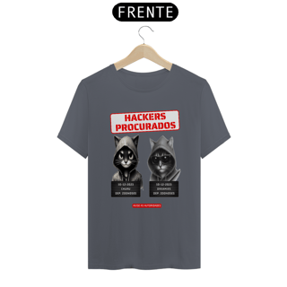 Nome do produto T - Shirt Quality – Gatos Hackers procurados