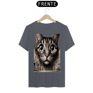 Nome do produto T-Shirt Classic - Gato Frontal,