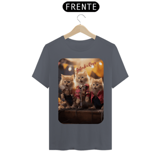 Nome do produto T-Shirt Classic - Gato -Banda Gatork'n' Roses