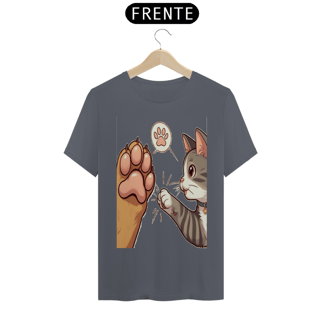 Nome do produto T-Shirt Classic-Amizade cão e gato