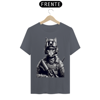 Nome do produto T- shirt Classic -Soldado Gato