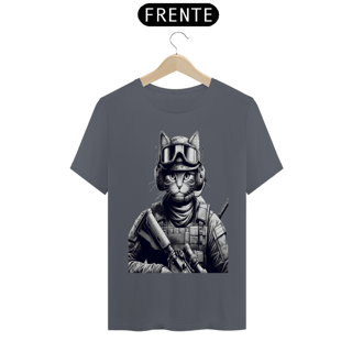 Nome do produto T- shirt Quality - Soldado Gato