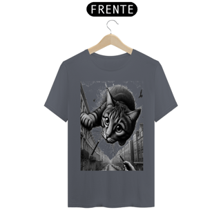 Nome do produto T-Shirt Classic -  Gato Saindo do céu