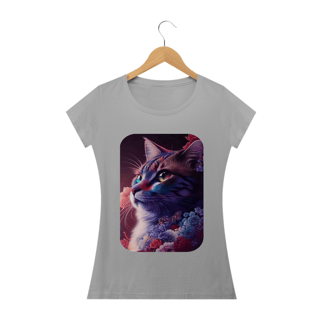Nome do produto Camiseta Baby Long Classic -Gata Pintura