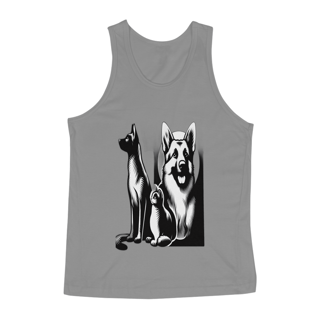 Nome do produto Regata Masculina- Gatos e cães 