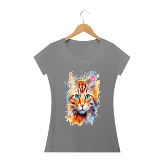 Nome do produto Camiseta Baby Long  Quality- Gata Michin