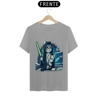 Nome do produto T - Shirt Quality – gato Jedi -Star Wars 