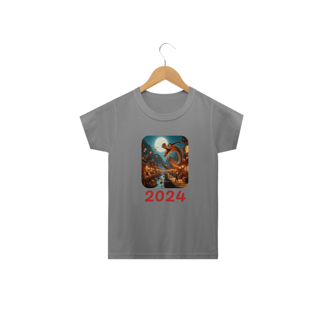 Nome do produto Camiseta Classic Infantil 2a/14a – Horóscopo Chines 