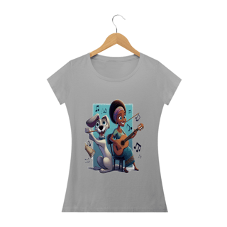 Nome do produto Camiseta Baby Long Classic- Camiseta cachorro Tocando