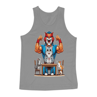 Nome do produto Regata Masculina-ThuderCats e gato