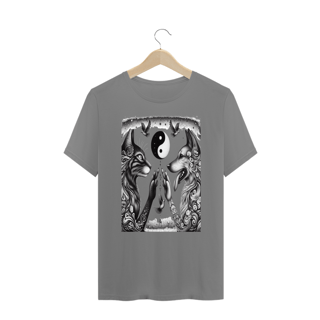 Nome do produto T-Shirt PLUS SIZE - Harmonia Gato e Cão