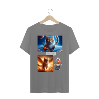 Nome do produto T-Shirt PLUS SIZE -  Gato Goose Marvel II