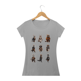 Nome do produto Camiseta Baby Classic Long-  6 Gatos elegantes