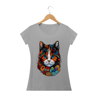 Nome do produto Camiseta Baby Long classic - Gata Michin