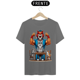 T-Shirt Estonada – ThuderCats e gato