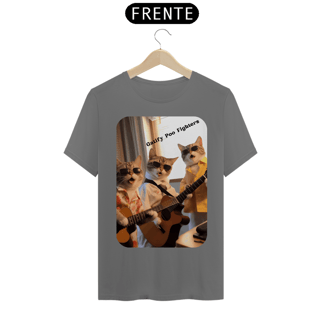 T-Shirt Estonada – Gato -Banda Gatify Poo Fighters