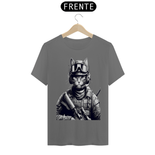 Nome do produto T-Shirt Estonada –  Soldado gato
