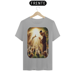 Nome do produto T- shirt Classic - Fé na busca do meu Pet II