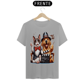 Nome do produto T-Shirt Classic - Gato e cachorro 
