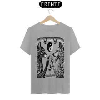 Nome do produto T- shirt Classic - Harmonia Gato e Cão