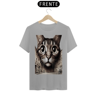 Nome do produto T-Shirt Classic - Gato Frontal,