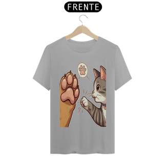 Nome do produto T-Shirt Classic-Amizade cão e gato