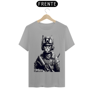 Nome do produto T- shirt Classic -Soldado Gato