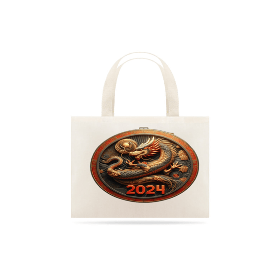 Eco-Bag Grande - Horóscopo Chinês 2024 - ano do Dragão