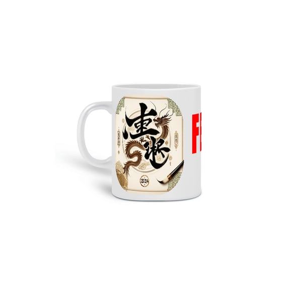 Caneca 2024 - Horóscopo Chinês 2024- ano do Dragão