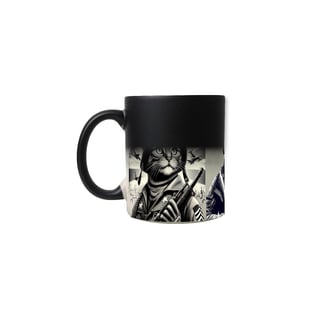 Nome do produto Caneca Mágica - Gatos Soldados