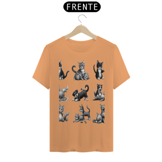 Nome do produto T-Shirt Estonada –  Gatos e cachorro Coletânea
