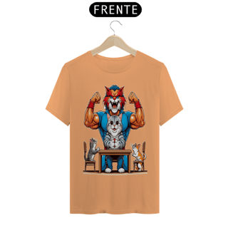 Nome do produto T-Shirt Estonada – ThuderCats e gato