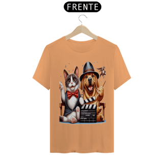 Nome do produto T-Shirt Estonada –  Gato e cachorro 