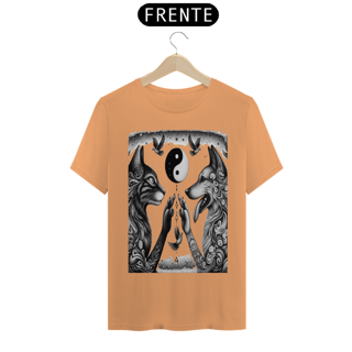 Nome do produto T-Shirt Estonada –  Harmonia Gato e Cão