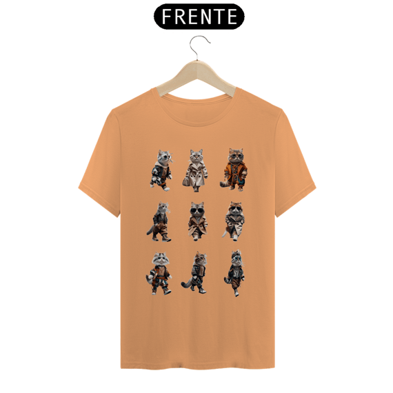 T-Shirt Estonada –  6 Gatos elegantes