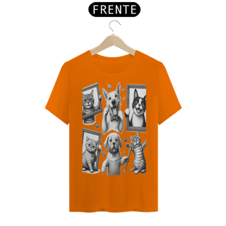Nome do produto T-Shirt Classic - Gatos e cachorro Coletânea III