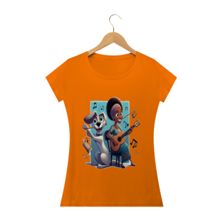 Nome do produto Camiseta Baby Long Classic- Camiseta cachorro Tocando