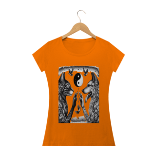 Nome do produto Camiseta Baby Classic Long- Harmonia Gato e Cão