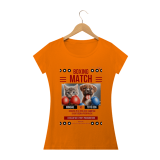 Nome do produto Camiseta Baby Classic Long- Boxe GatoXCão Peso Pulga 