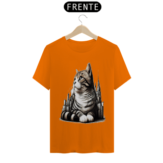 Nome do produto T-Shirt Classic - Gato em desenho Lápis I