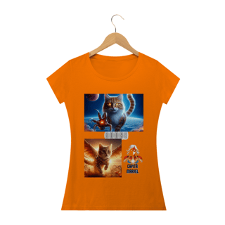 Nome do produto Camiseta Baby Classic Long-  Gato Goose Marvel I