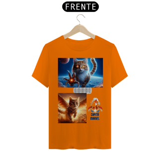 Nome do produto T- shirt Quality -  Gato Goose Marvel II