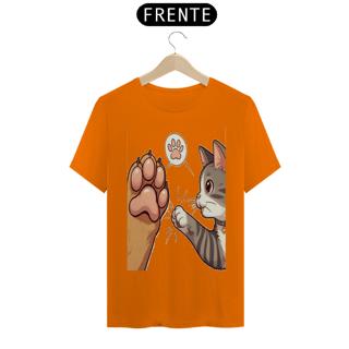 Nome do produto T-Shirt Classic-Amizade cão e gato