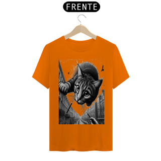 Nome do produto T-Shirt Classic -  Gato Saindo do céu